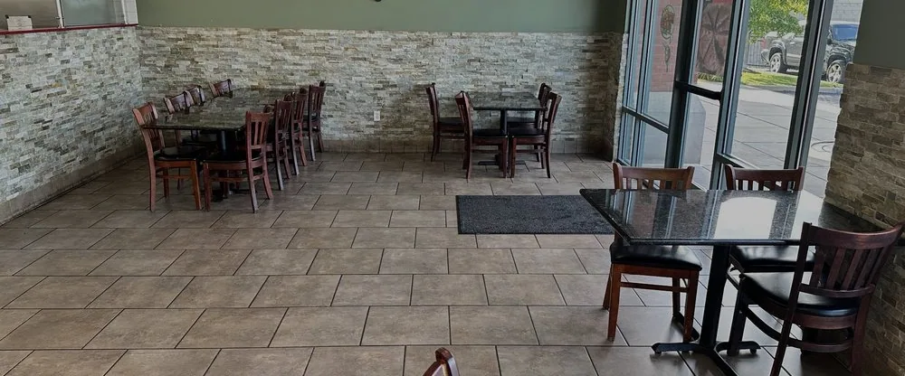 Jet's Pizza, interior, Boulder, Colorado
