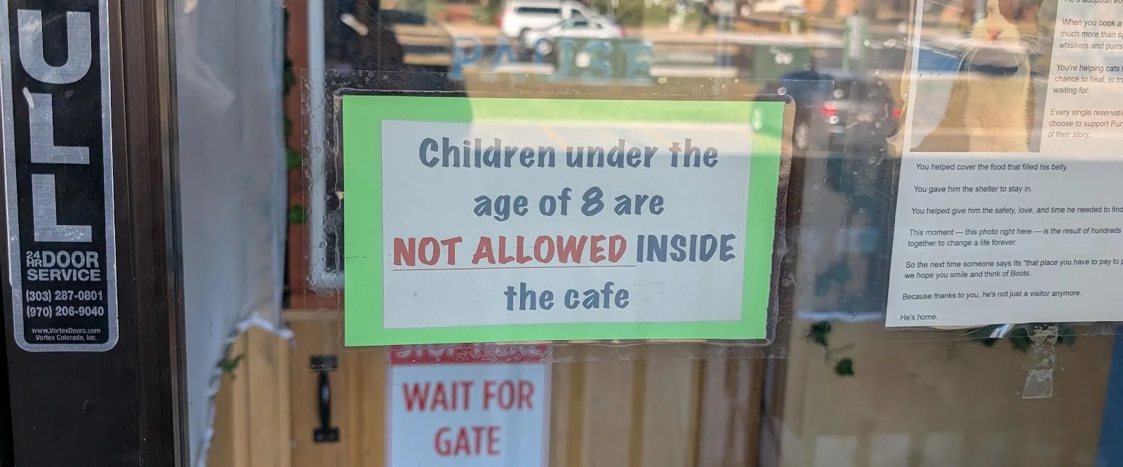 Purrfect Pause Cat Cafe, exterior, Boulder, Colorado