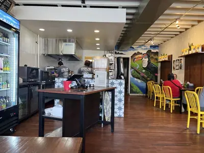 Quiero Arepas, interior