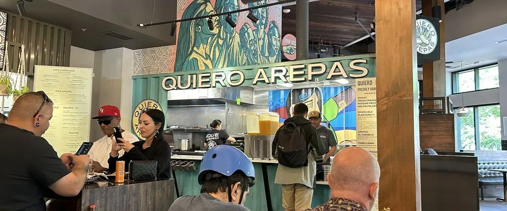 Quiero Arepas, interior, Boulder, Colorado