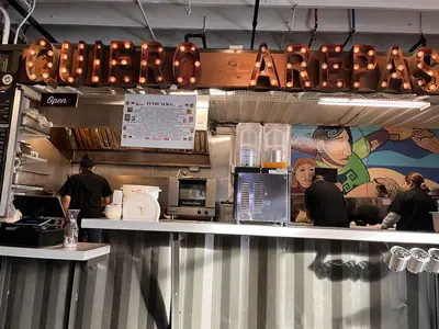 Quiero Arepas, interior
